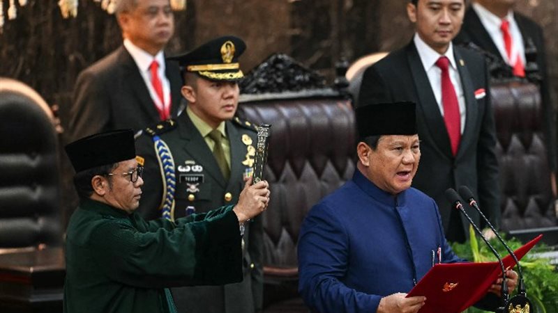 برابوو سوبيانتو، رئيس إندونيسيا