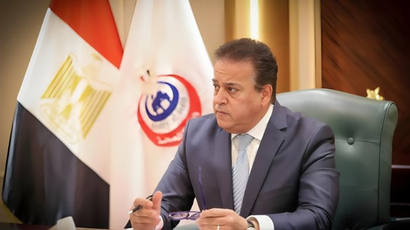 الدكتور خالد عبدالغفار نائب رئيس مجلس الوزراء ووزير الصحة و