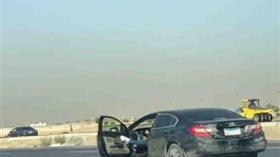 ضبط بطل فيديو الاستعراض بالسيارة على طريق السخنة