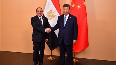 الرئيس السيسي ونظيره الصيني: إقامة دولة فلسطين الحل الأمثل لضمان الأمن المستدام