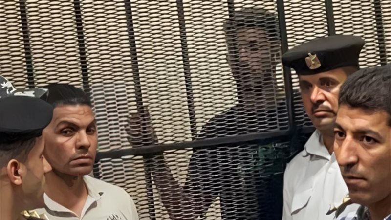أحمد فتوح داخل قفص الاتهام