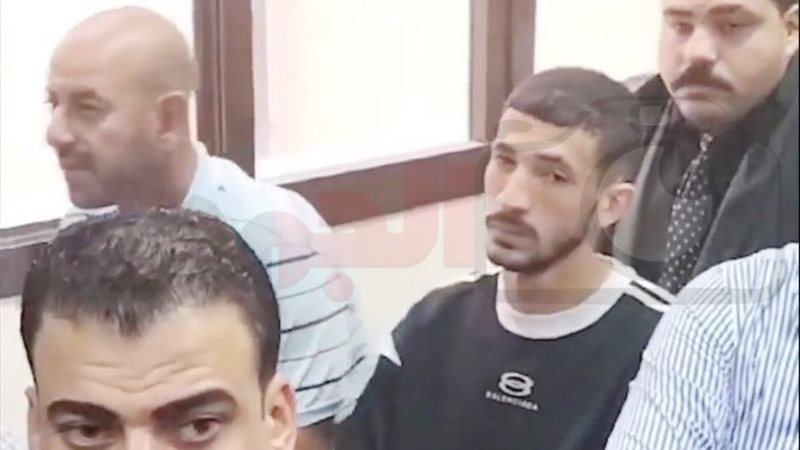 أحمد فتوح من داخل محكمة مرسى مطروح