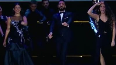محمد الشرنوبي يتألق في حفل افتتاح مهرجان الجونة بـ«أز أز كابوريا»