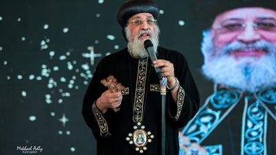 البابا تواضروس يشهد احتفالية العيد الـ40 لتأسيس خدمة 