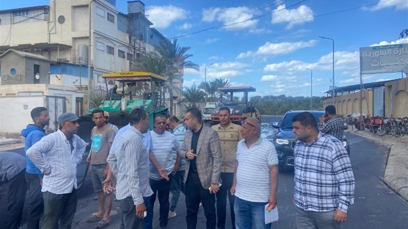 تفقد رئيس جهاز دمياط الجديدة