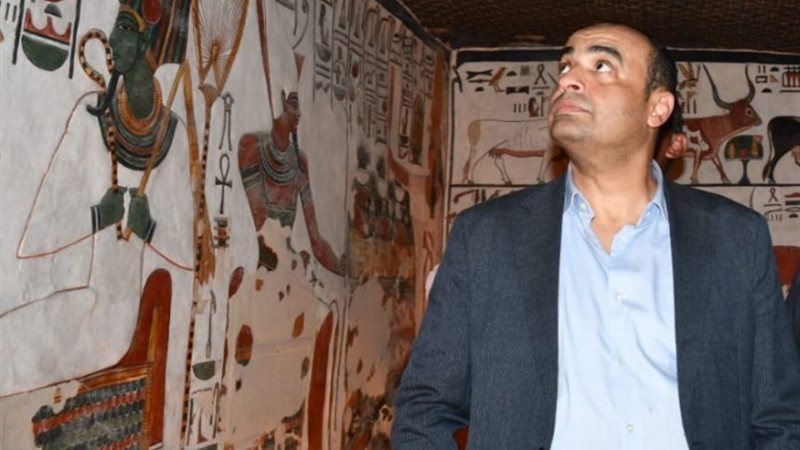 الدكتور محمد إسماعيل خالد الأمين العام للمجلس الأعلى للآثار