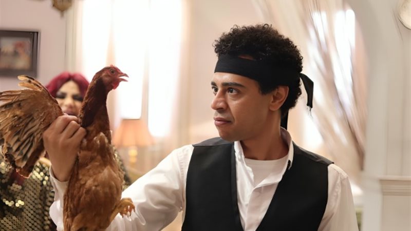 مشهد من كواليس فيلم المخفي