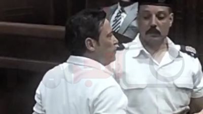 شاهد لحظة النطق بالحكم على المطرب سعد الصغير