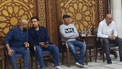 نجوم الفن في عزاء والدة عمرو راضي (صور)