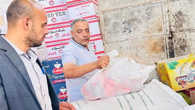 ضبط 2.5 طن شاي مغشوش في مركز كفر سعد بدمياط