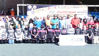 350 طالبة بجامعة سوهاج تشارك في فعاليات مبادرة 100 يوم رياضة (صور)