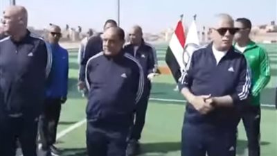 النائب العام ورئيس «الأعلى للقضاء» يشهدان اليوم الرياضي لأعضاء النيابة العامة الجدد