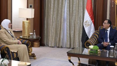 خلال استقباله لوزيرة المالية، رئيس الوزراء: نتطلع لدعم الاستثمارات الكويتية القائمة في مصر