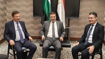 وزير التموين والزراعة يبحثان مع رئيس الأمن الغذائي الأردني سبل التعاون