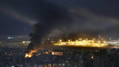غارات إسرائيلية على مدنية النبطية جنوب لبنان