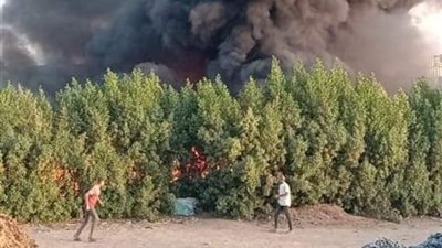 للتأكد من وجود شبهة جنائية، النيابة تقرر معاينة حريق مواسير الصرف الصحي فى سوهاج