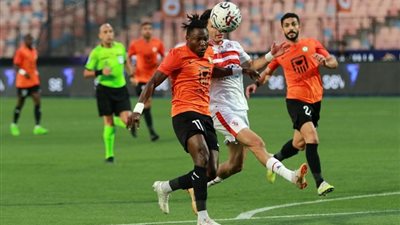 محمد هلال يسجل هدف التعادل للبنك الأهلي في شباك الزمالك