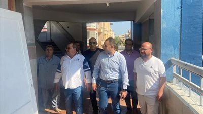 رئيس دمياط الجديدة يتفقد مراحل الانتهاء من تنفيذ المدرسة اليابانية بالحي الرابع