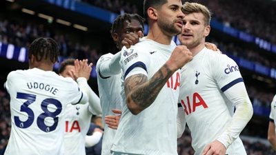تشكيل توتنهام وأستون فيلا في الدوري الإنجليزي