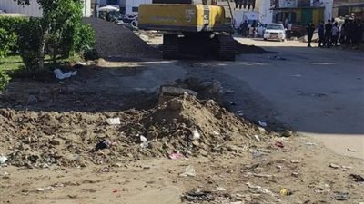 بدء تطوير ورفع كفاءة منطقة علي بن أبي طالب بحي الزهور بـ بورسعيد