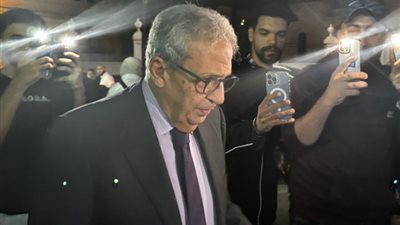 عمرو موسى يقدم واجب عزاء مصطفى فهمي