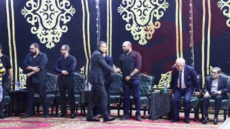 جانب من العزاء
