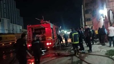 السيطرة على حريق داخل منزل في البدرشين