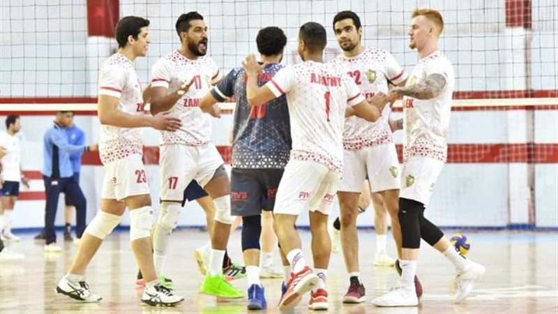 الفريق الأول لكرة الطائرة بنادي الزمالك