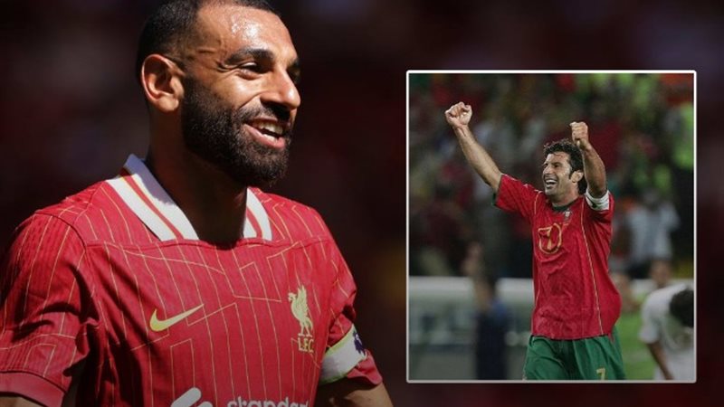 محمد صلاح ولويس فيجو