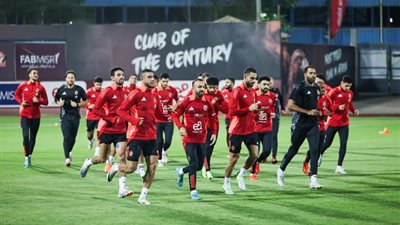 تفاصيل مران الأهلي الأخير قبل مواجهة زد في الدوري الممتاز