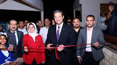«دمياط حاجة تانية»، حرف يدوية وروبوتات ذكية بالحديقة المركزية