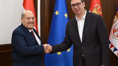 رئيس صربيا يشيد بإنجازات مصر في عهد الرئيس السيسي