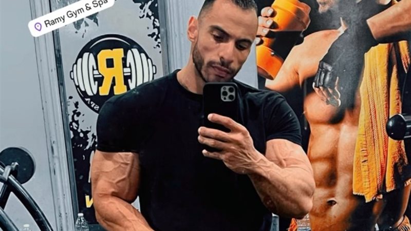 باسم صلاح بطل العالم فى كمال الأجسام