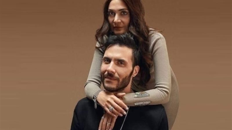 أمير عيد وزوجته ليلى الفاروق