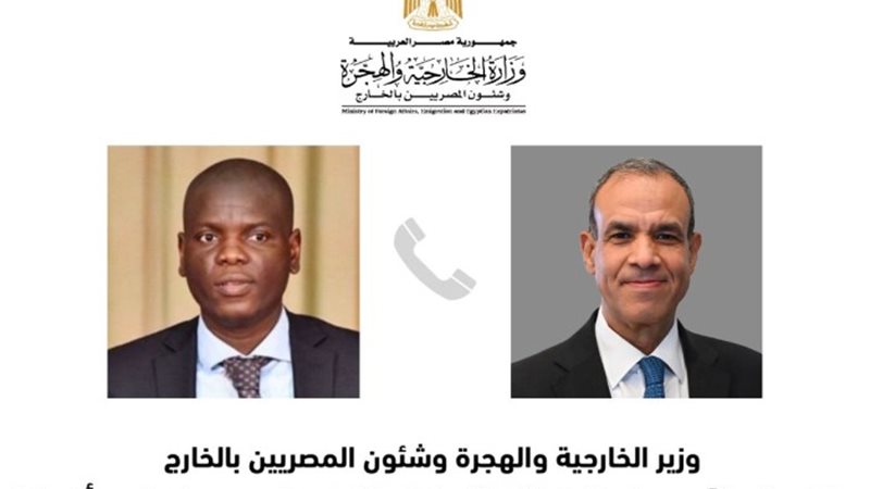 وزير الخارجية ونظيره الجنوب إفريقي