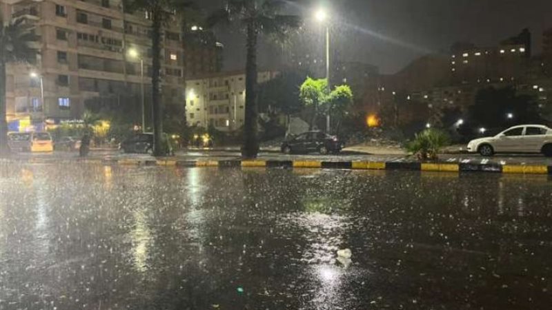 أمطار رعدية_ أرشيفية