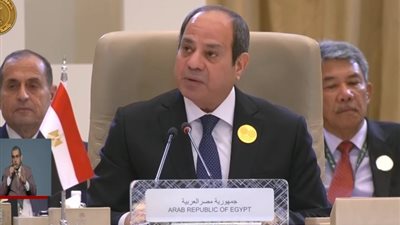 الرئيس السيسي: أصحاب الضمائر الحرة حول العالم يسألون عن العدالة مما يحدث في غزة