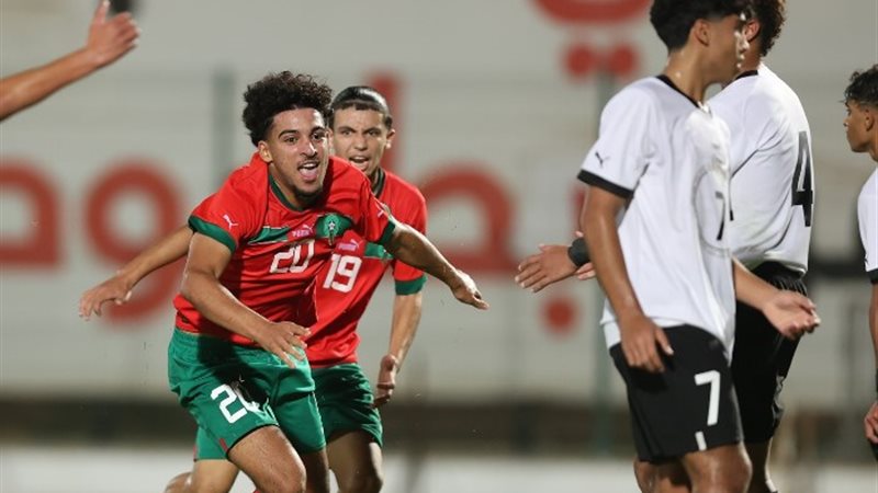 مباراة مصر والمغرب