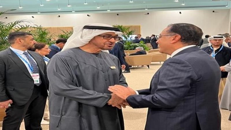 رئيس الوزراء المصري الدكتور مصطفى مدبولي يلتقي رئيس الإمارا