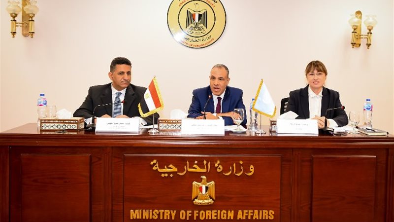 وزير الخارجية والهجرة يلتقي بمُديري مكاتب الامم المتحدة الإ