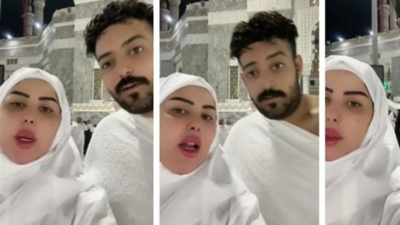 إسماعيل الليثي وزوجته