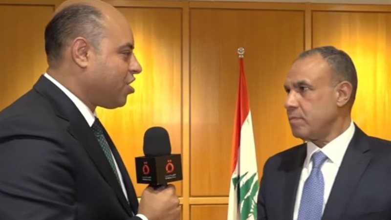 وزير الخارجية الدكتور بدر عبد العاطي وصحفي القاهرة الإخباري