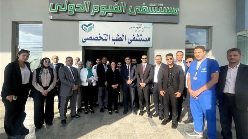 خلال الزيارة