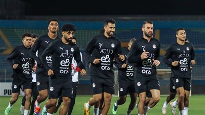 منتخب مصر يواصل استعداداته لمواجهة بتسوانا بتدريب في استاد الدفاع الجوي
