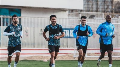 كواليس مران الزمالك استعدادا لمباراة المصري في الدوري