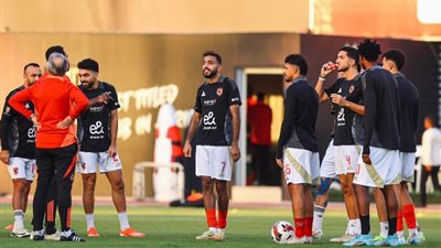 كواليس مران الأهلي استعدادا لمواجهة الاتحاد السكندري في الدوري