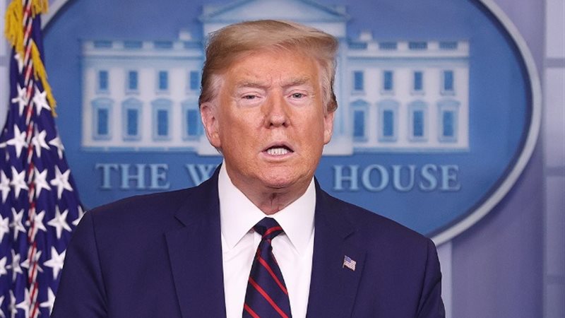 الرئيس الأمريكي دونالد ترامب