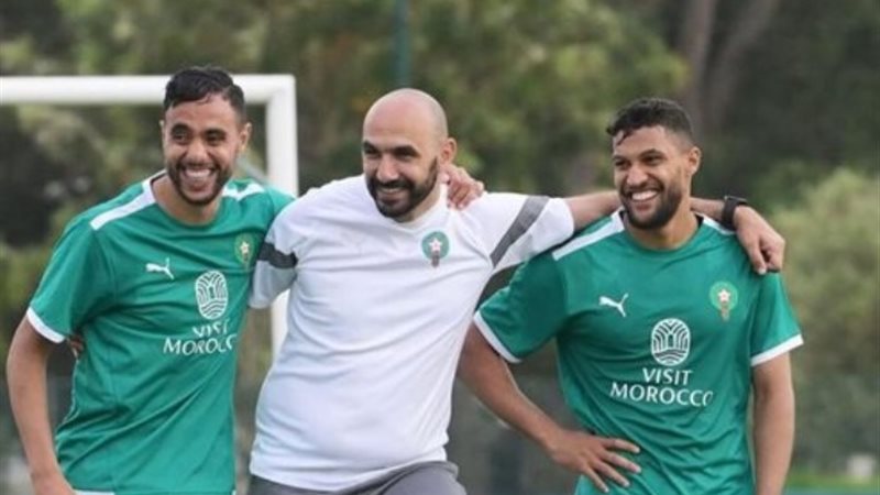 وليد الركراكي المدير الفني للمغرب