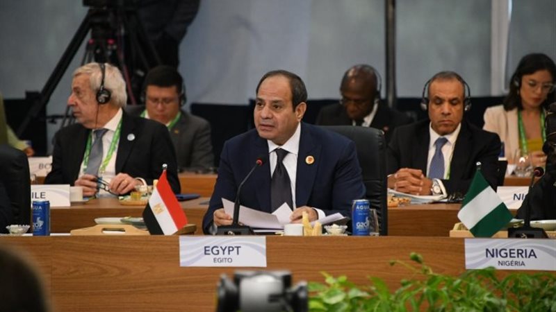 الرئيس عبد الفتاح السيسي