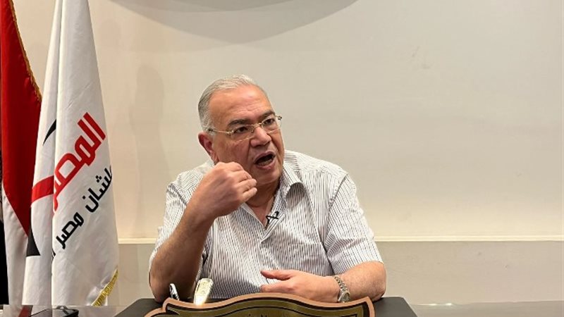 الدكتور عصام خليل، رئيس حزب المصريين الأحرار